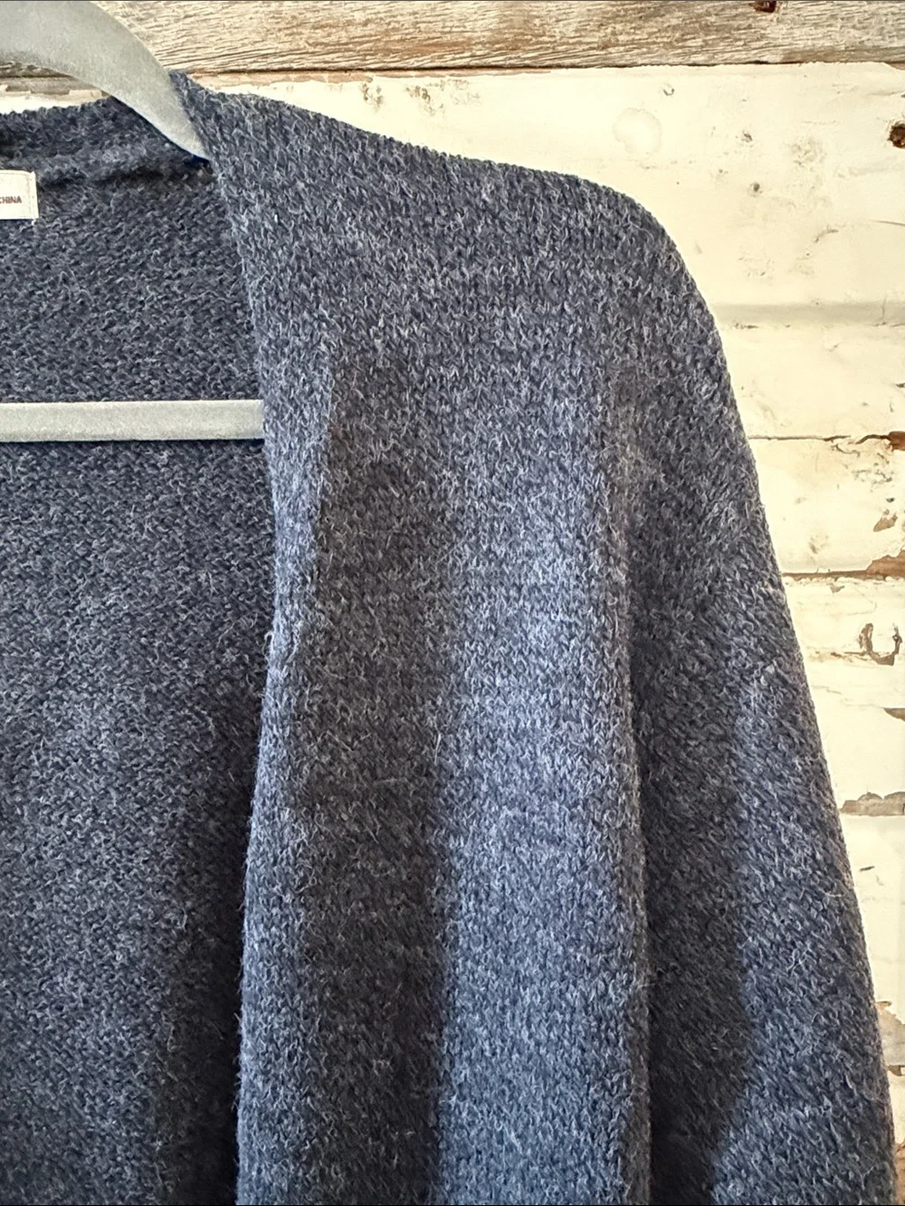Zenana Outfitters Charcoal Open-Front Pocket Cardigan